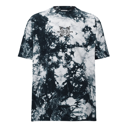 Embroidered Logo Tie-Dye Tee