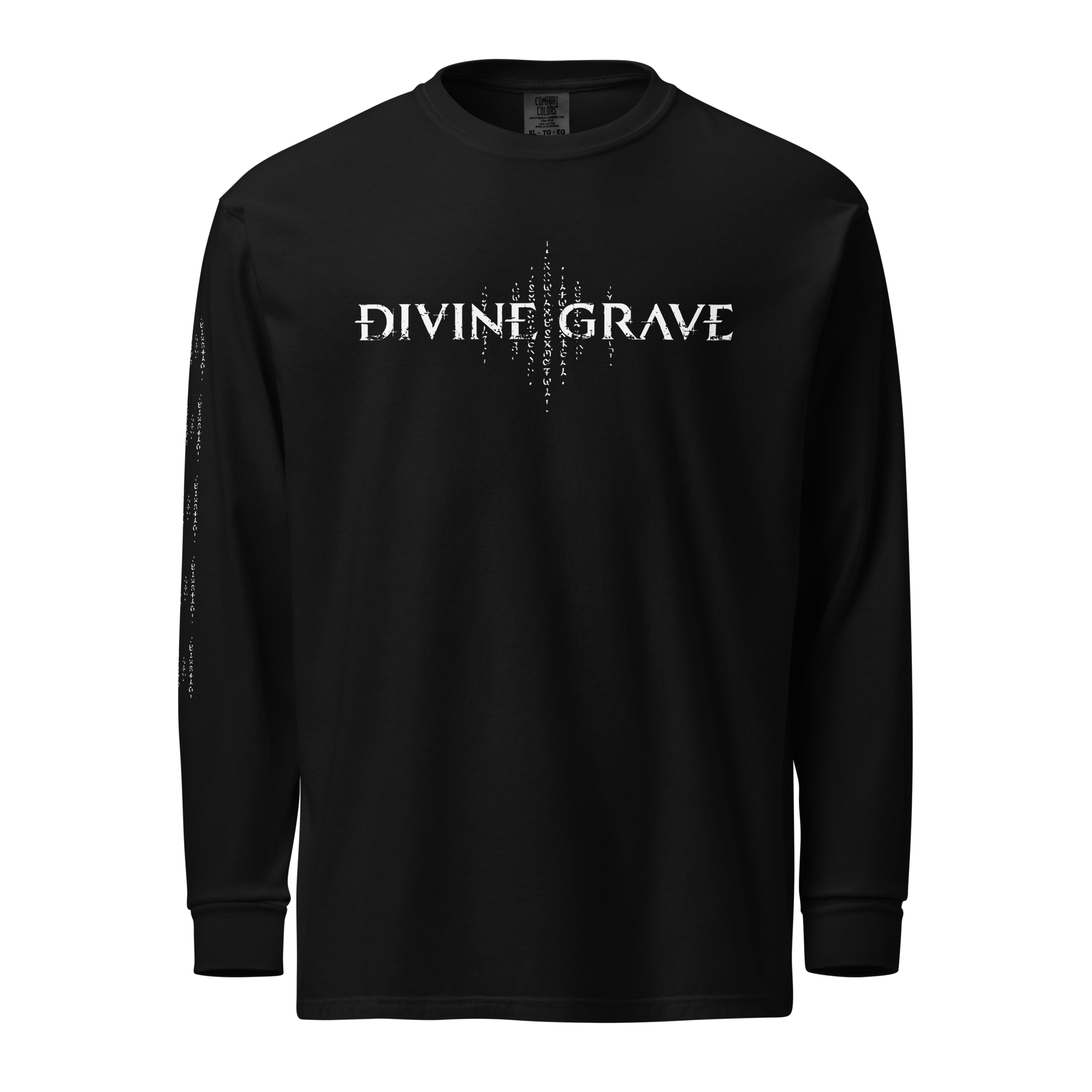 Heavyweight long-sleeve Emblem shirt – Divine Grave